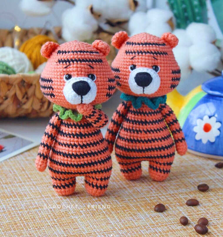 Amigurumi Tiger Free Crochet Pattern