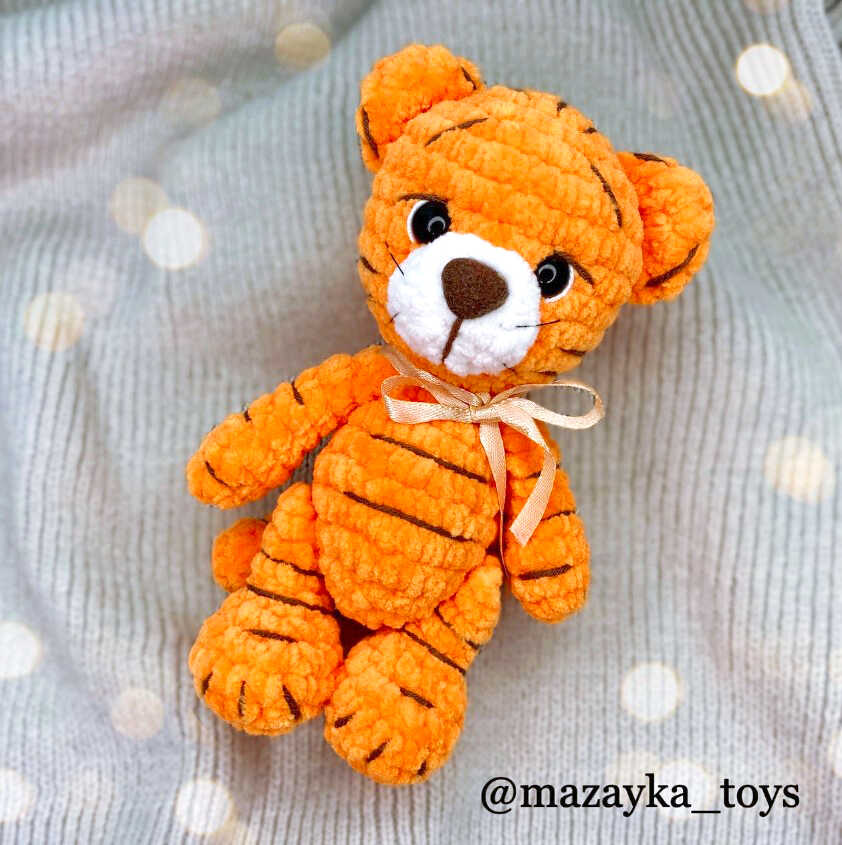 Amigurumi Tiger Free Pattern