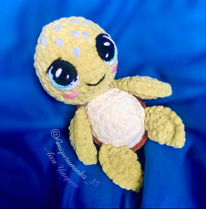 Amigurumi Cute Turtle Free Pattern