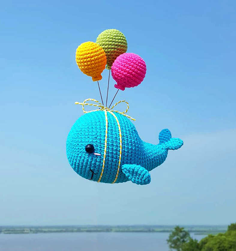 Amigurumi Whale Free Pattern