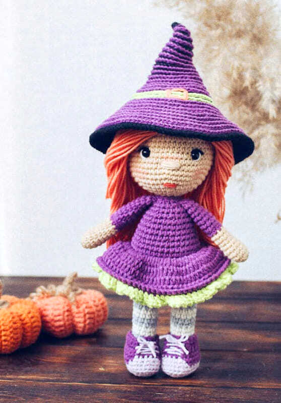 Amigurumi Halloween Witch Free Pattern