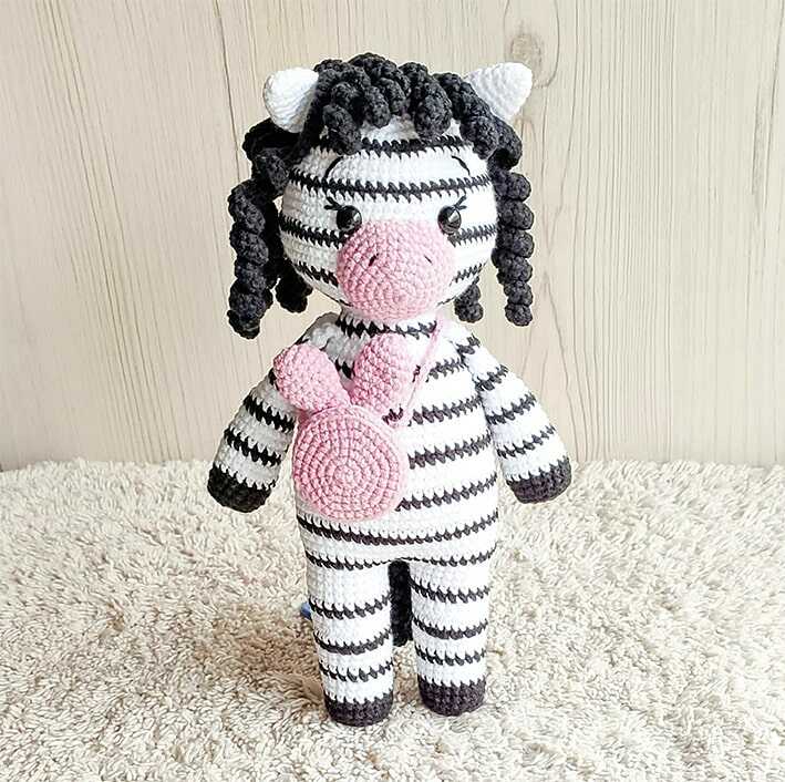 Amigurumi Zebra Free Pattern