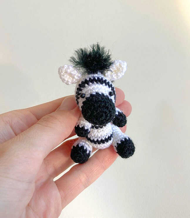 Amigurumi Mini Zebra Free Pattern