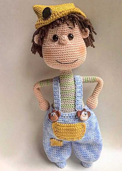Amigurumi Boy Free Pattern