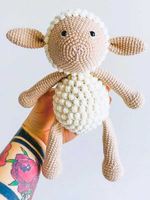 Little Lamb Amigurumi Free Crochet Pattern