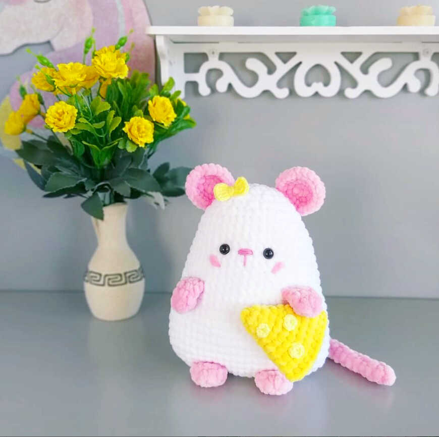 Amigurumi Mouse Crochet Free Pattern